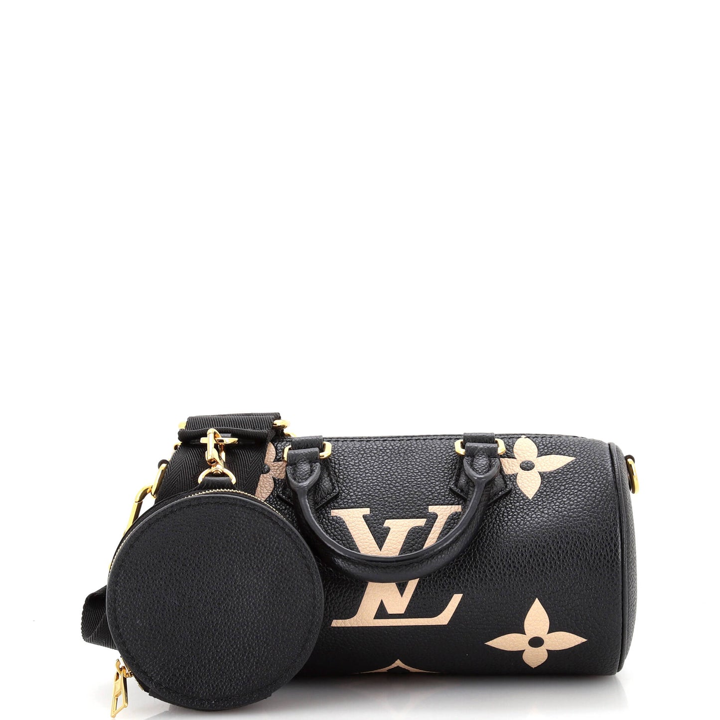 Louis Vuitton Papillon Handbag Bicolor Monogram Empreinte Giant BB