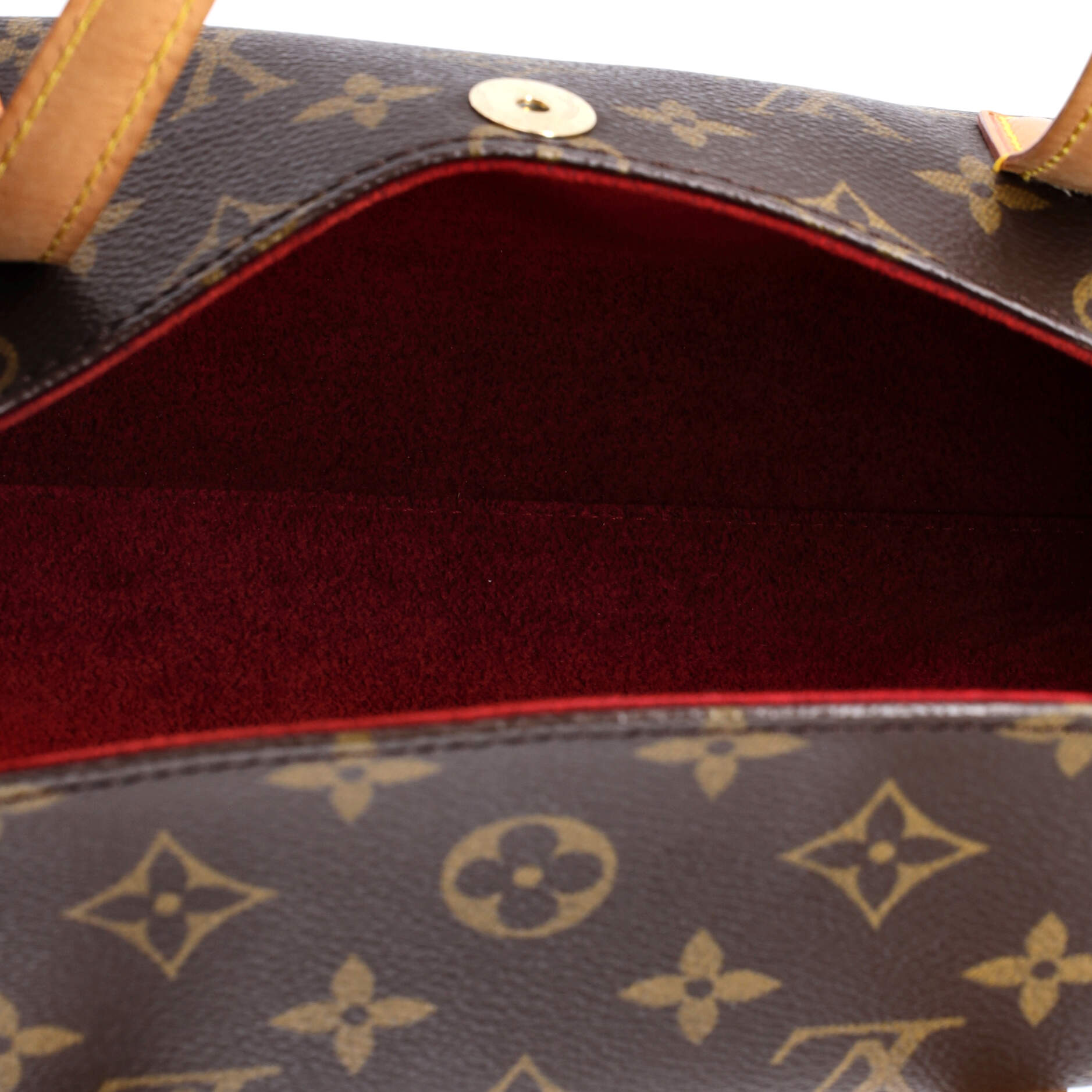 Louis Vuitton Sonatine Handbag Monogram Canvas