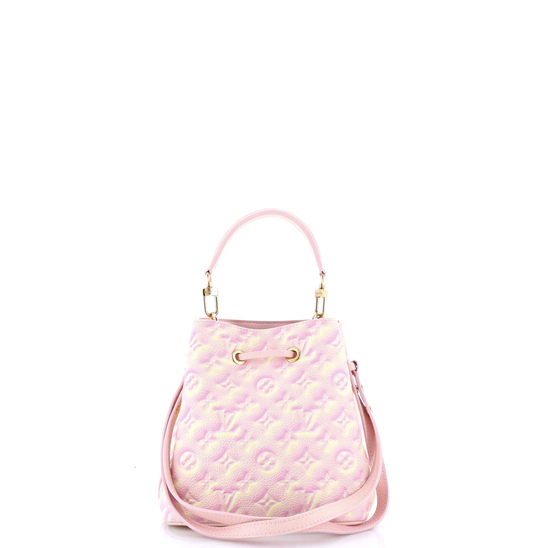 Louis Vuitton NeoNoe Handbag Stardust Monogram Empreinte Leather BB