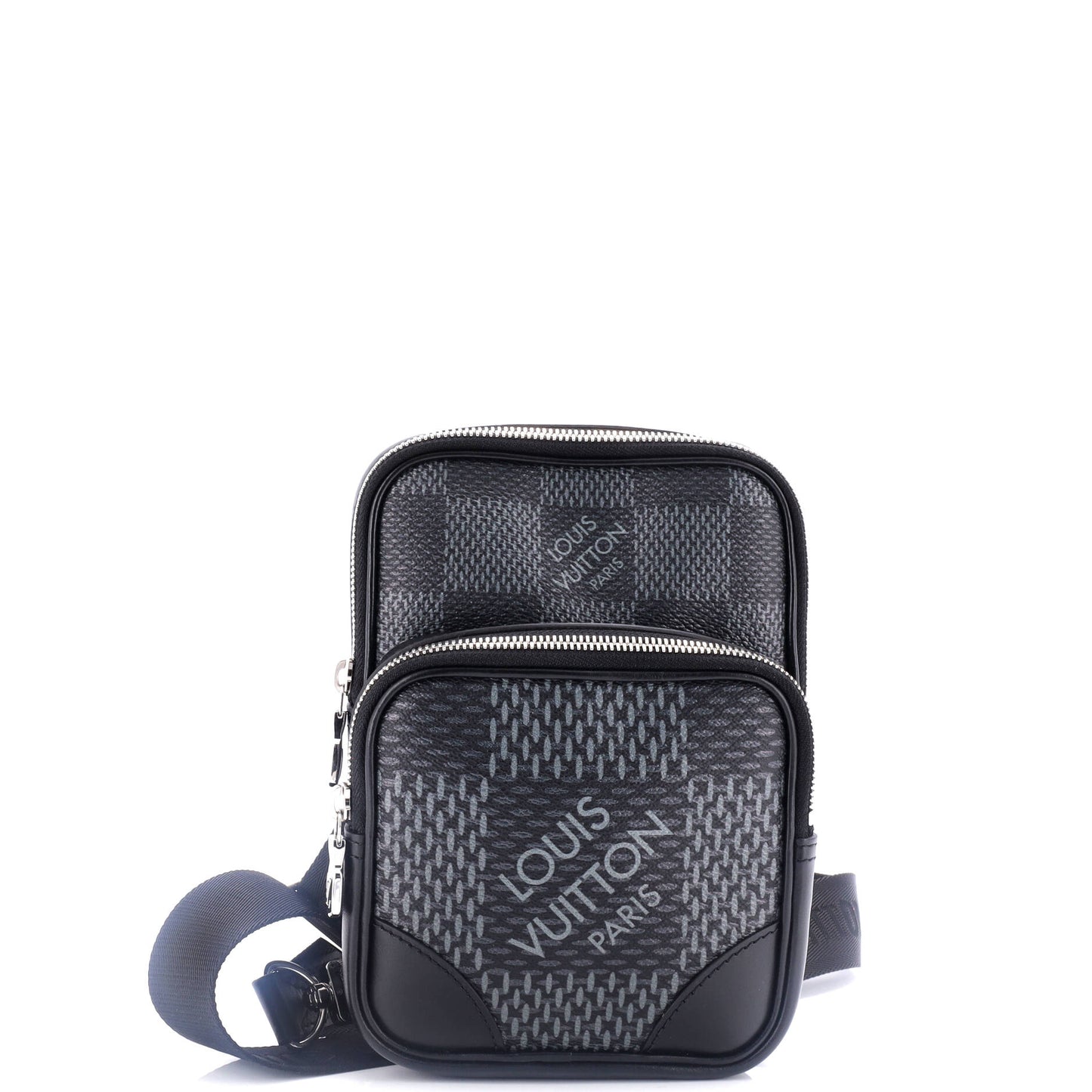 Louis Vuitton Amazone Sling Bag Limited Edition Damier Graphite 3D
