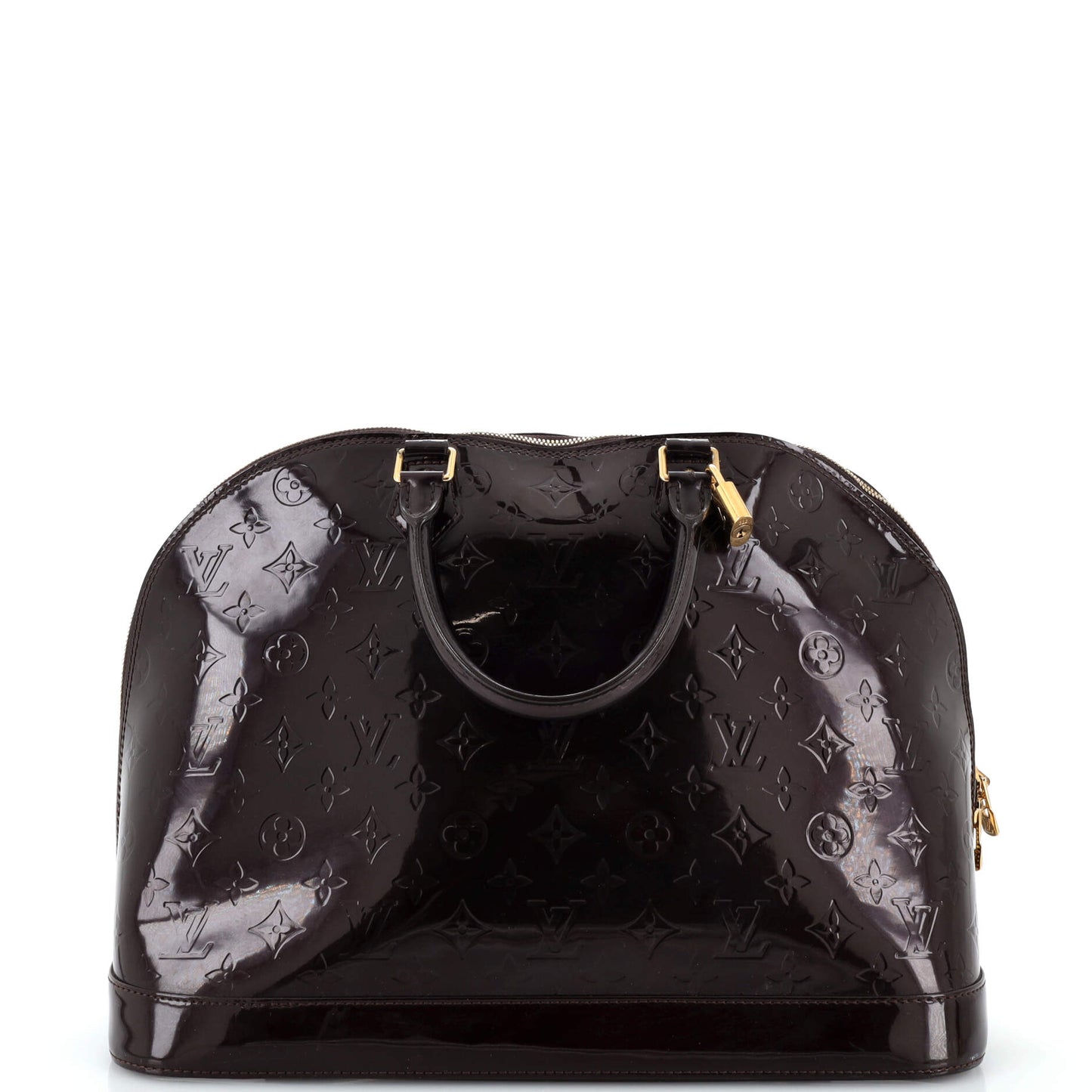 Louis Vuitton Alma Handbag Monogram Vernis GM
