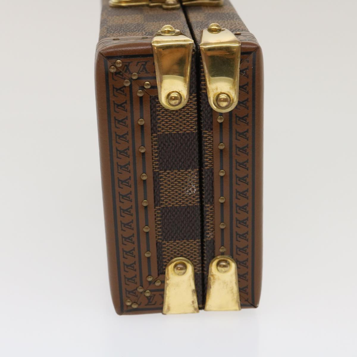 LOUIS VUITTON Damier Ebene Domino 28 Trunk LV 29522A