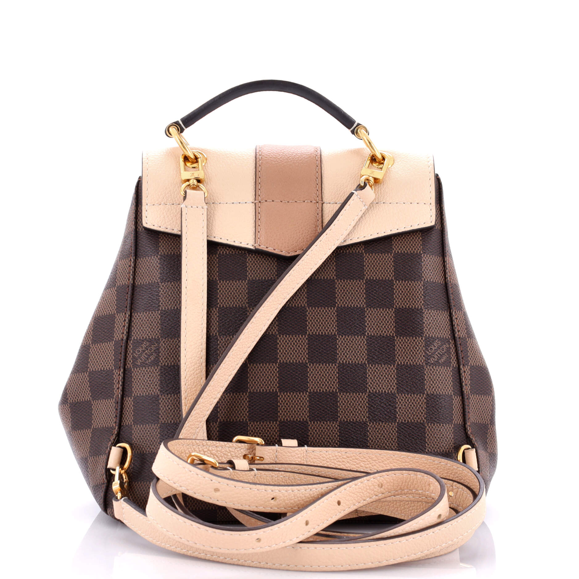 Louis Vuitton Clapton Backpack Damier and Leather