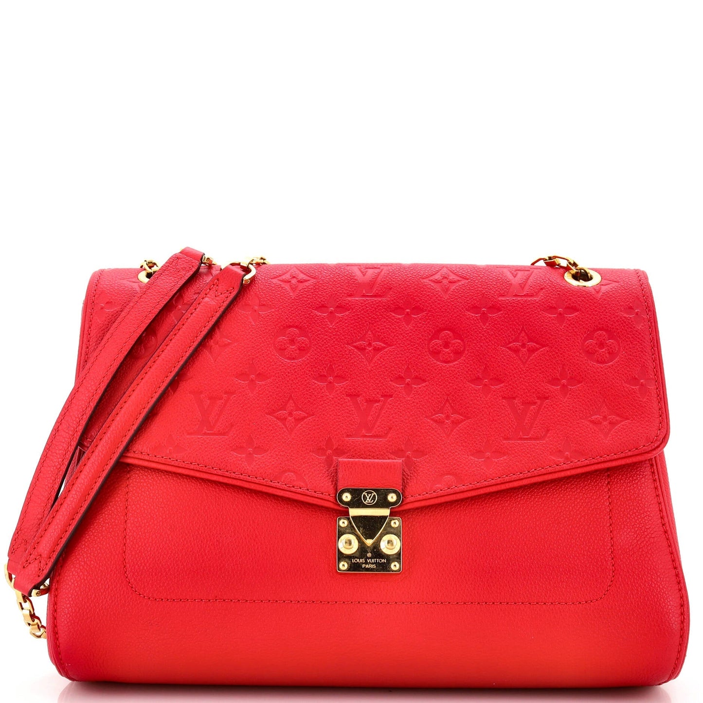 Louis Vuitton Saint Germain Handbag Monogram Empreinte Leather MM