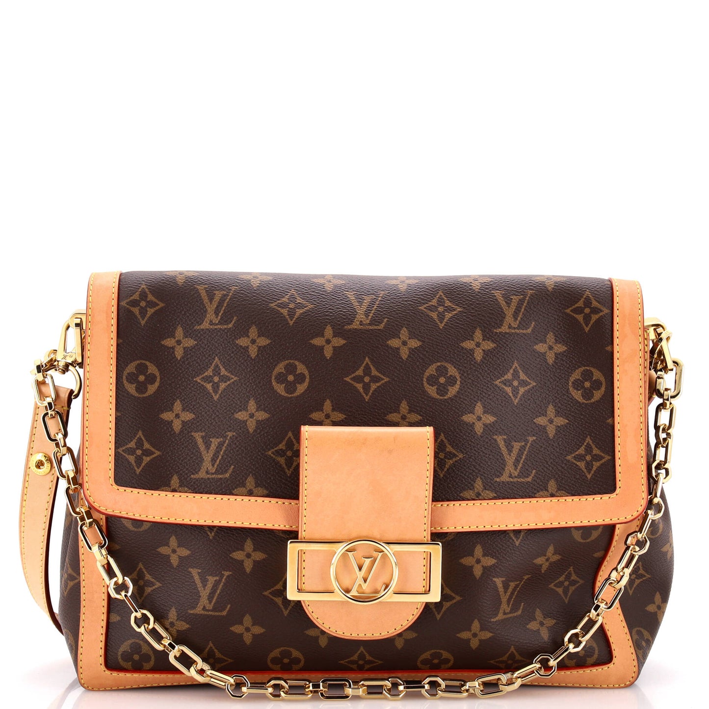 Louis Vuitton Dauphine Soft Shoulder Bag Monogram Canvas GM