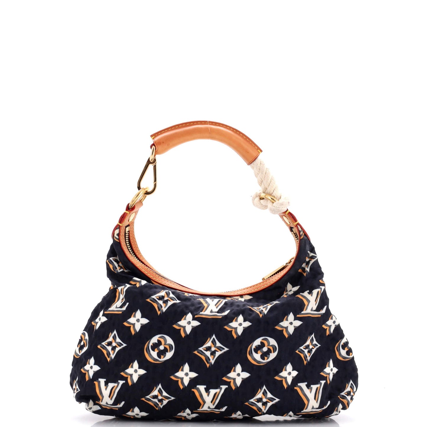Louis Vuitton Bulles Handbag Monogram Nylon PM