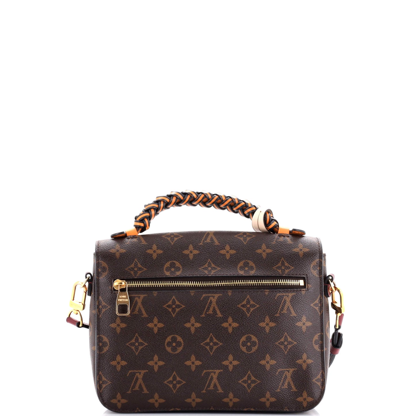 Louis Vuitton Braided Handle Pochette Metis Monogram Canvas