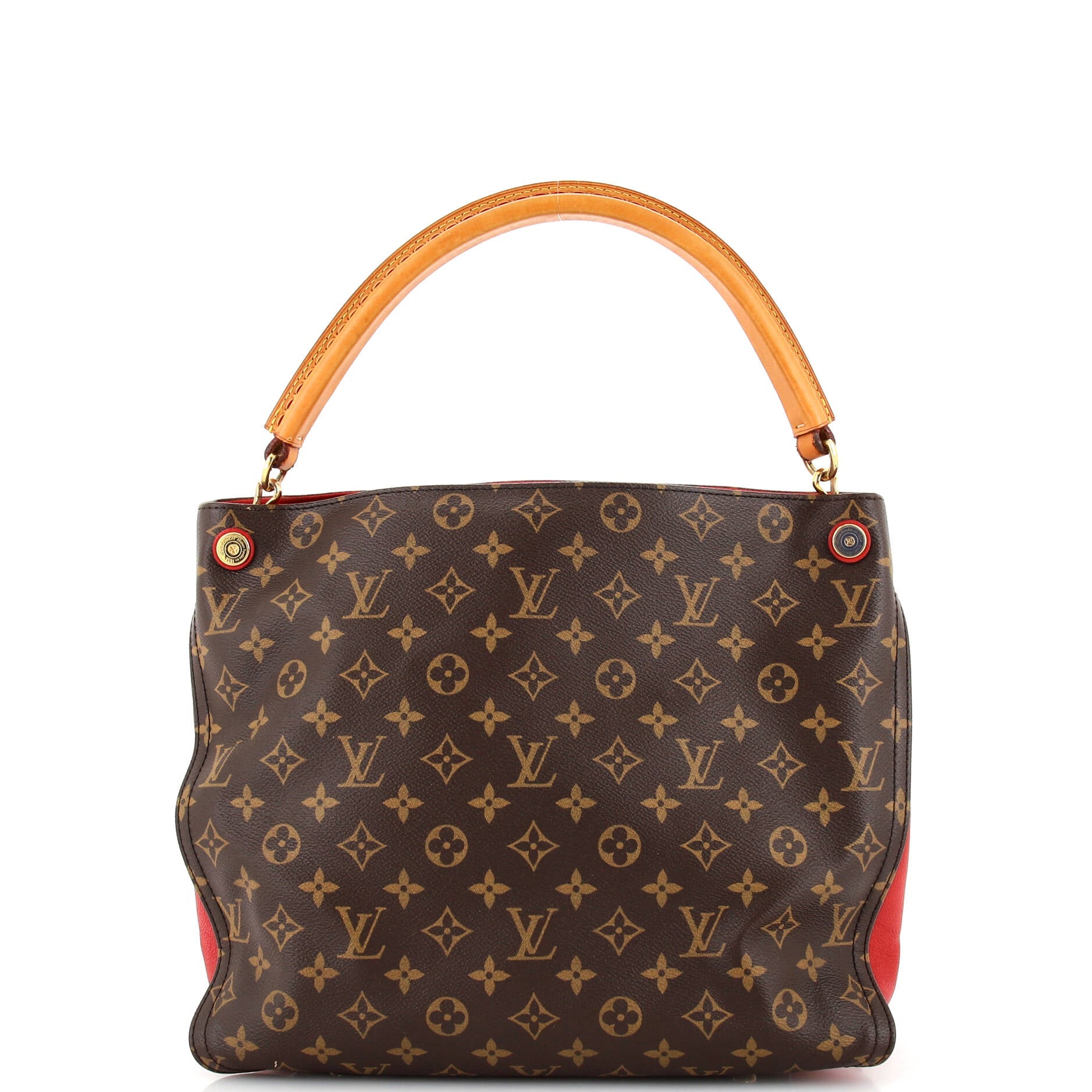 Louis Vuitton Gaia Handbag Monogram Canvas