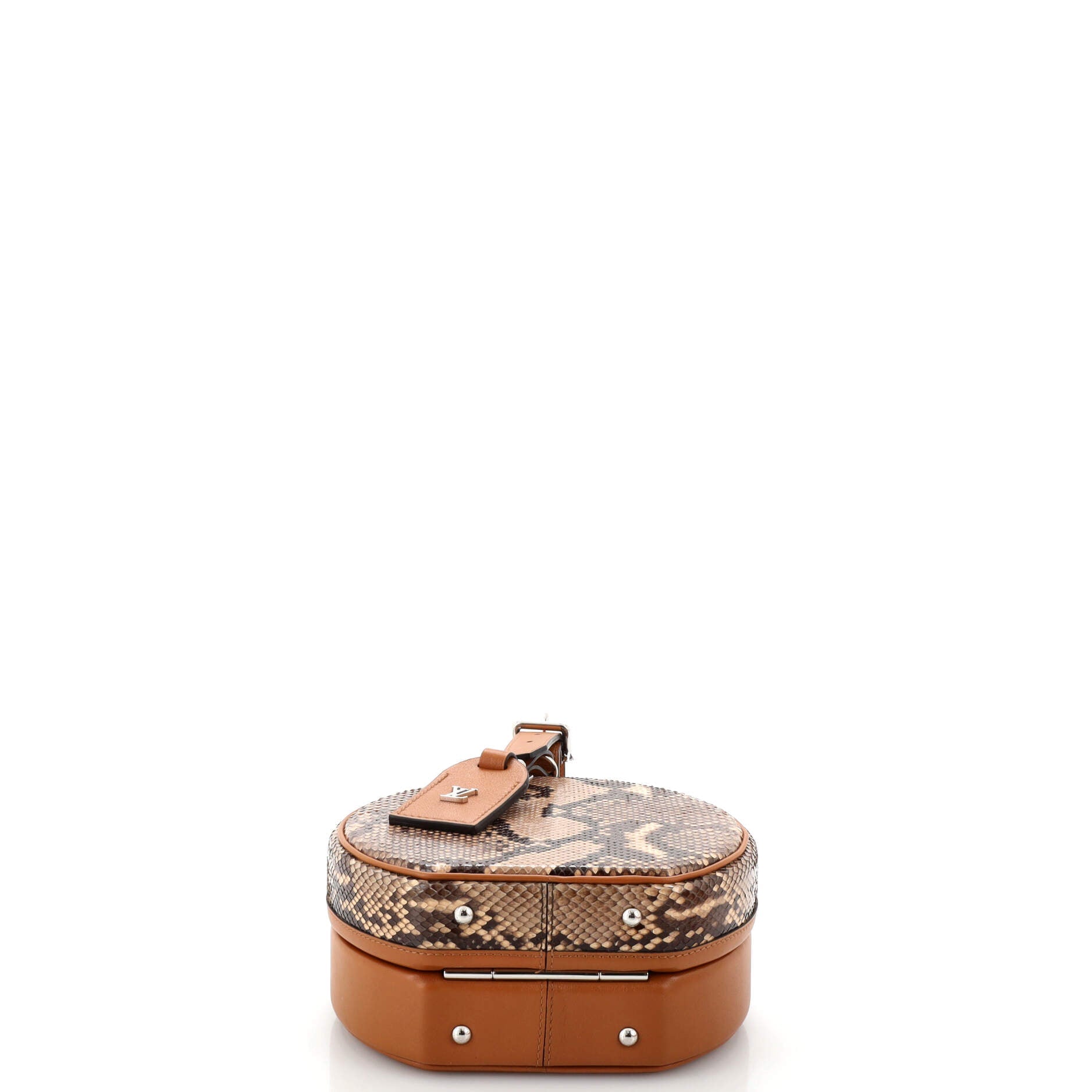 Louis Vuitton Petite Boite Chapeau Bag Leather and Python