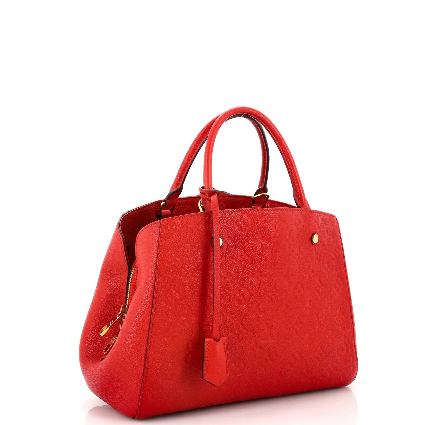 Louis Vuitton Montaigne Handbag Monogram Empreinte Leather MM
