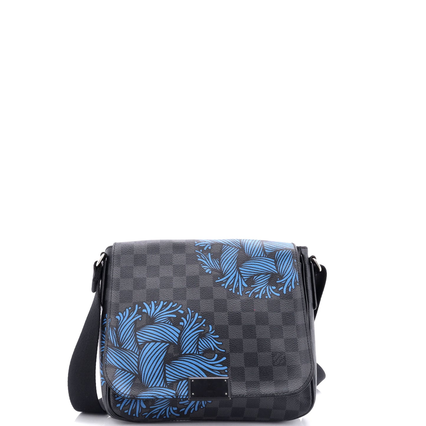 Louis Vuitton District Messenger Bag Limited Edition Nemeth Damier Graphite PM