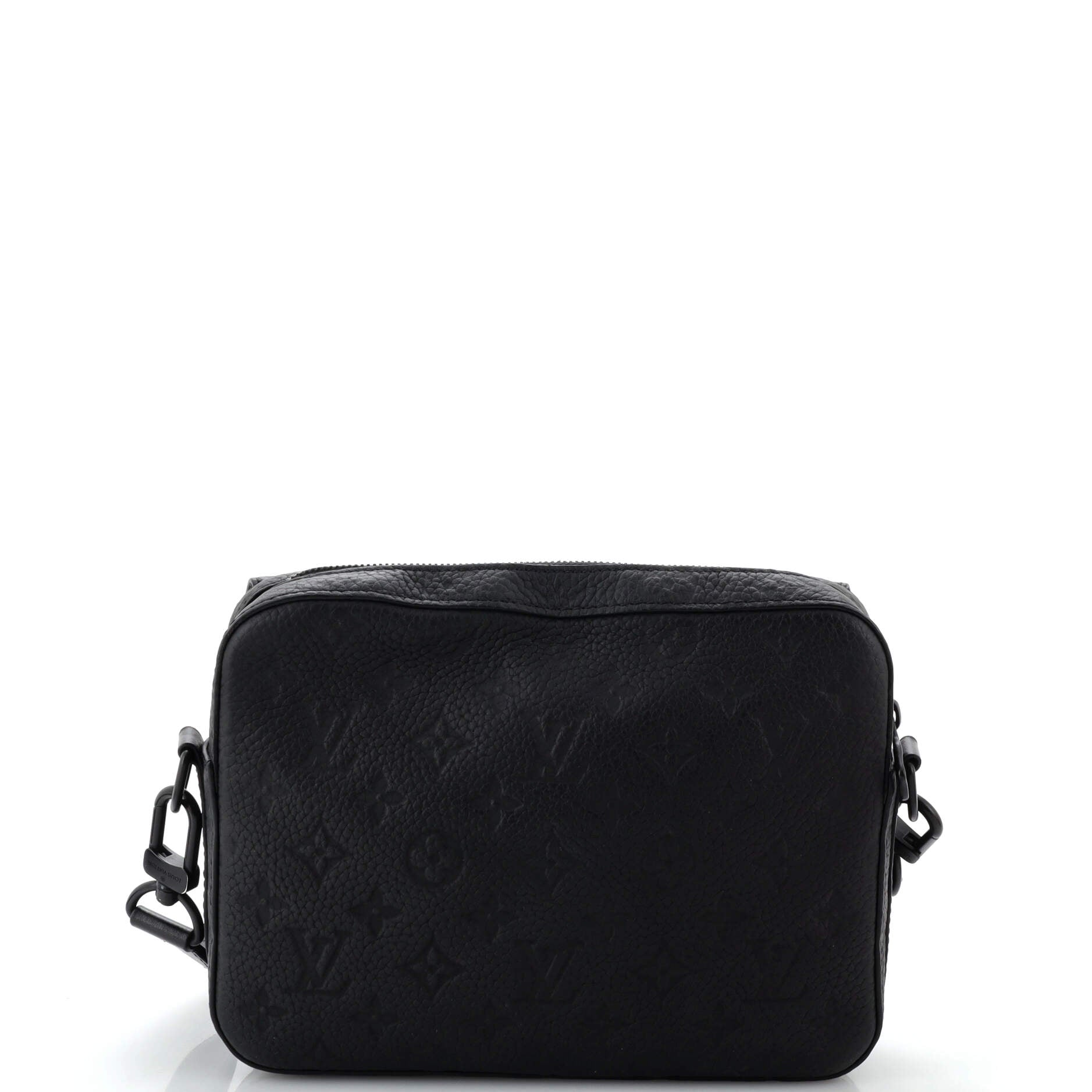 Louis Vuitton Steamer Messenger Bag Monogram Taurillon Leather