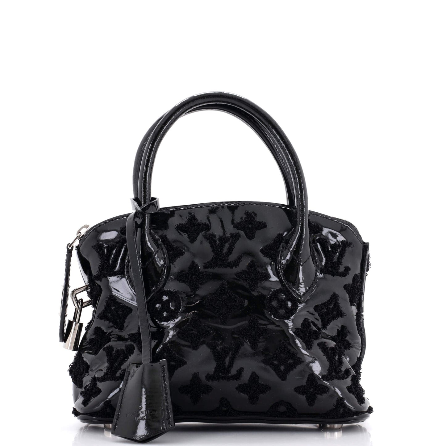 Louis Vuitton Fascination Lockit Handbag Patent Lambskin