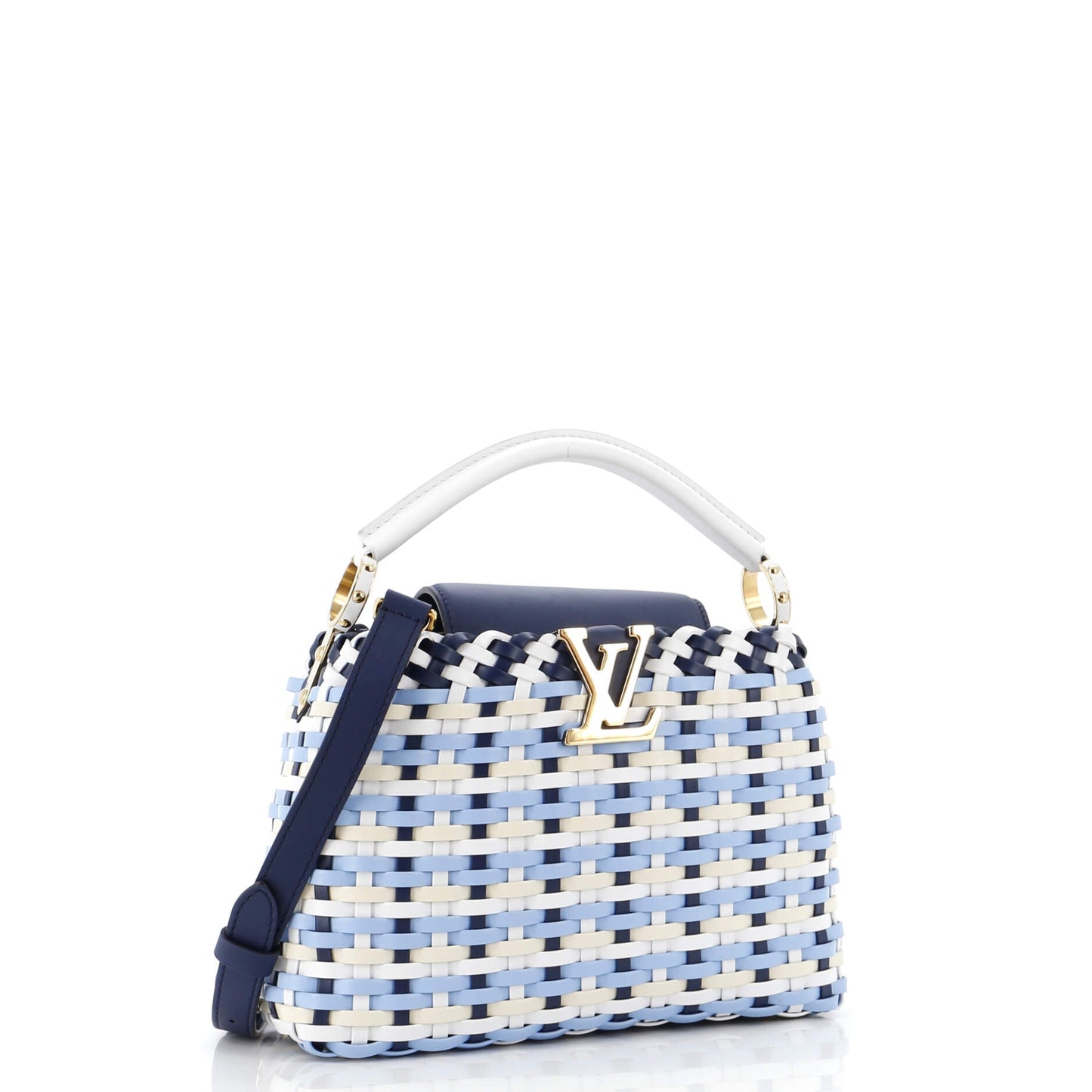 Louis Vuitton Capucines Guinguette Bag Braided Leather BB