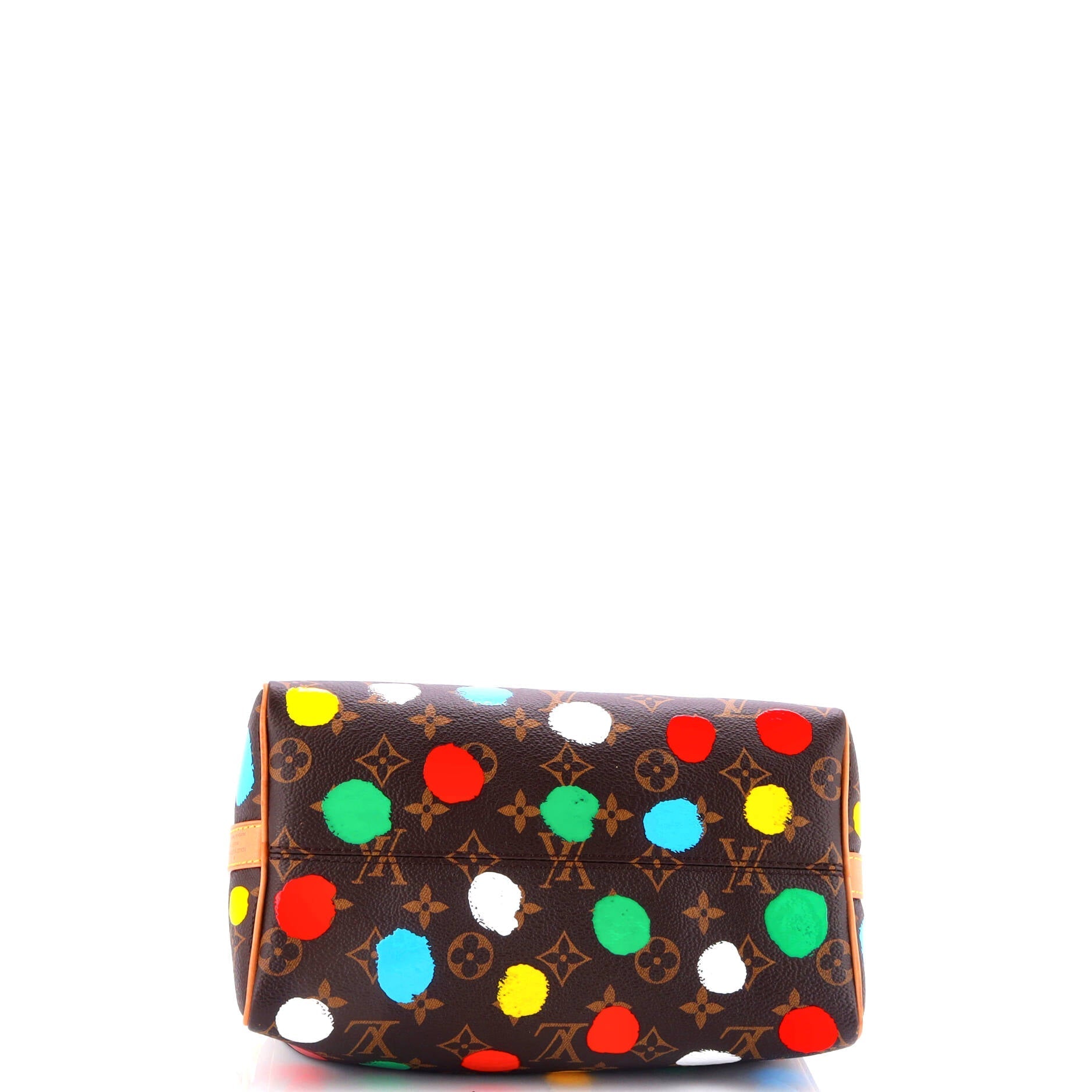 Louis Vuitton Bandouliere Bag Yayoi Kusama Painted Dots Monogram Canvas 25