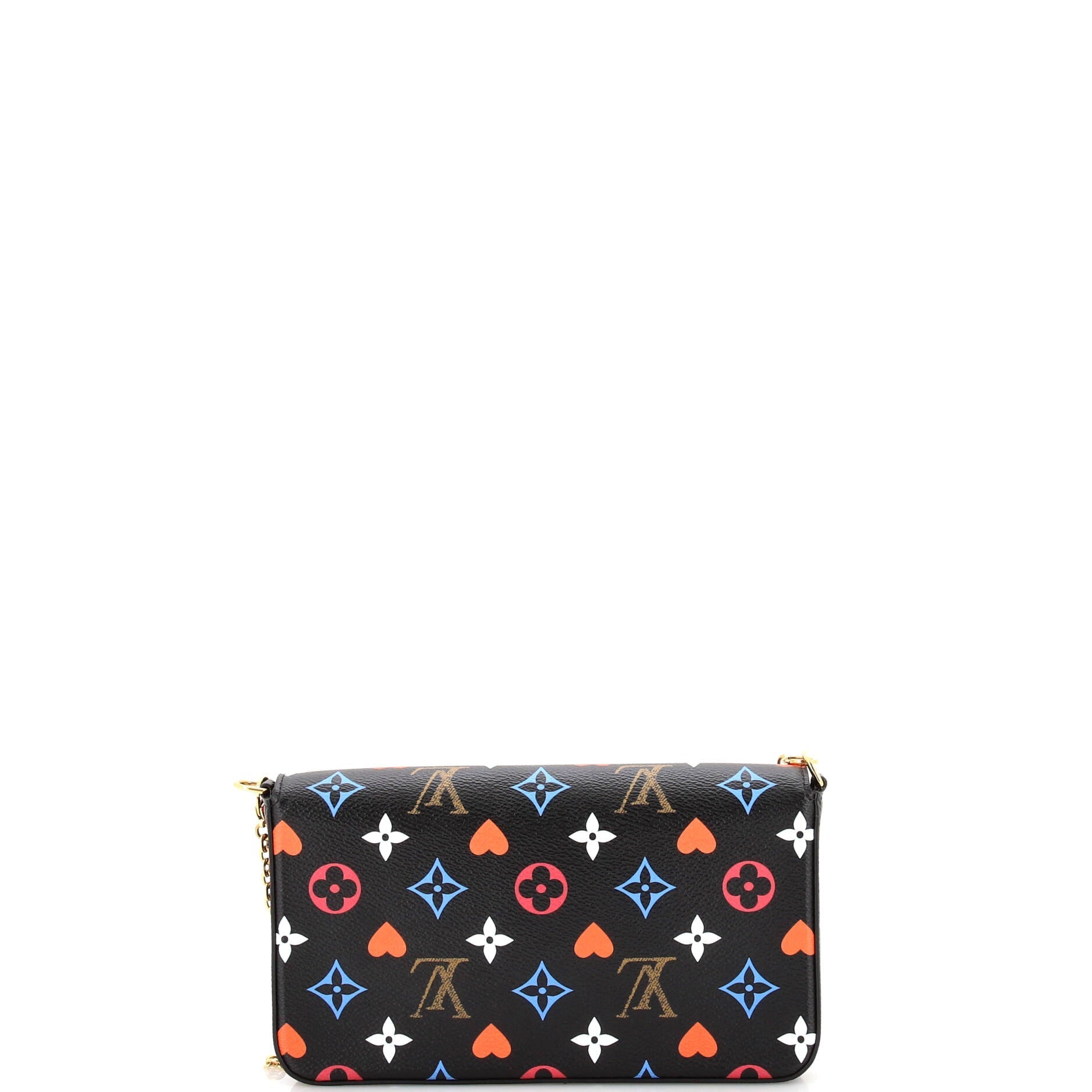Louis Vuitton Felicie Pochette Limited Edition Game On Multicolor Monogram