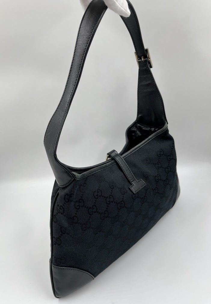 Gucci Jackie Canvas Nylon Shoulder Bag Style 2
