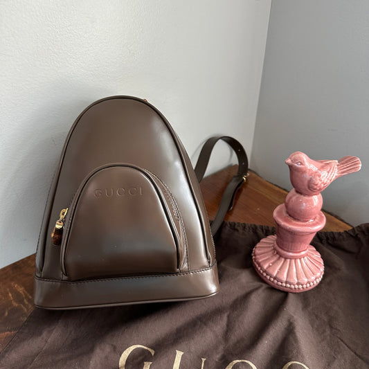 Gucci Leather Backpack