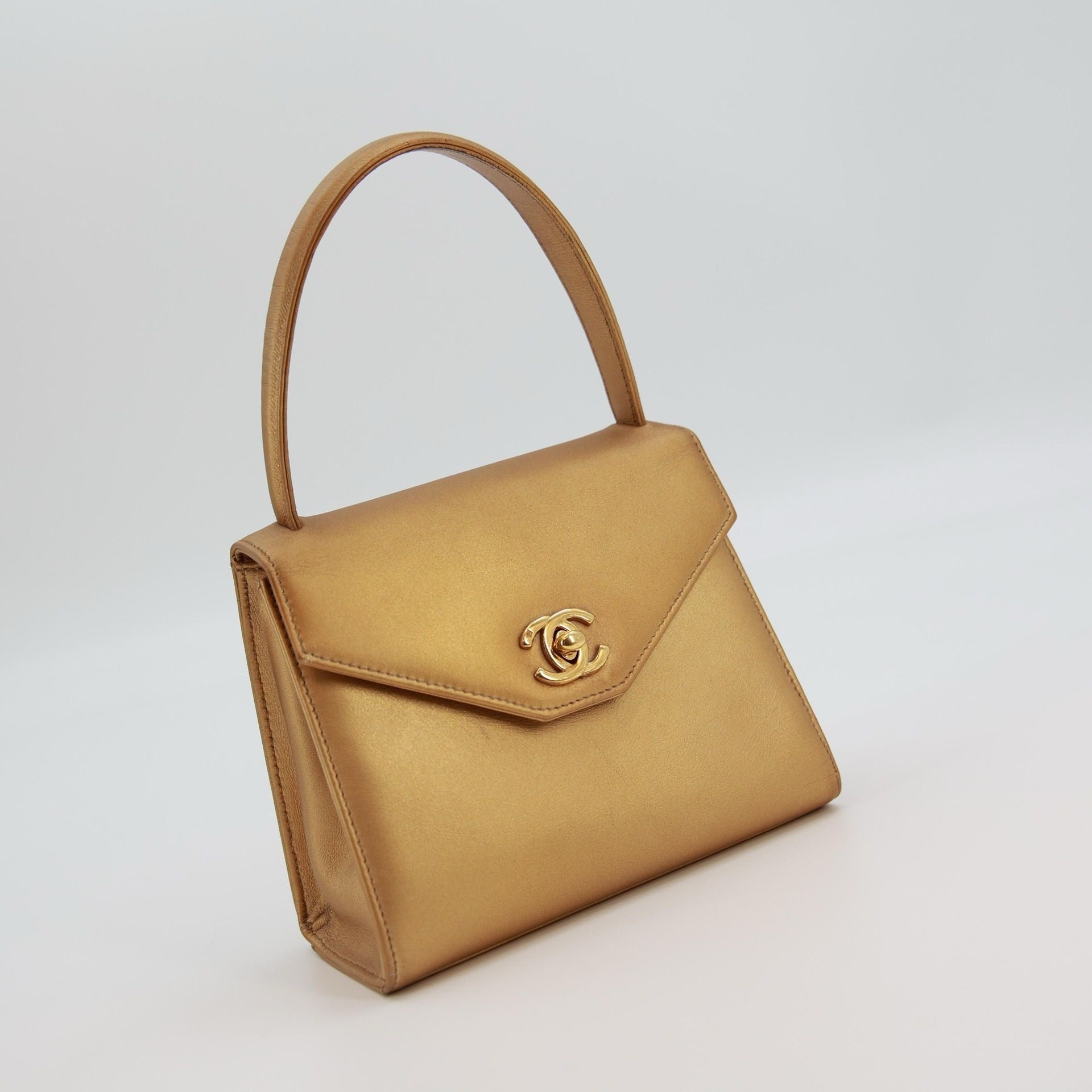 Chanel Gold Mini Kelly