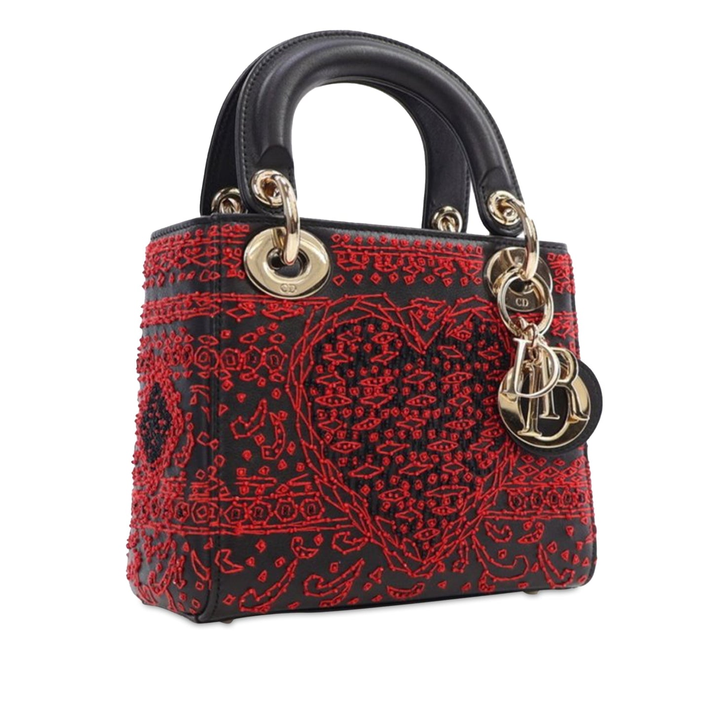 Dior Lady Dior Chain Leather Shoulder Bag