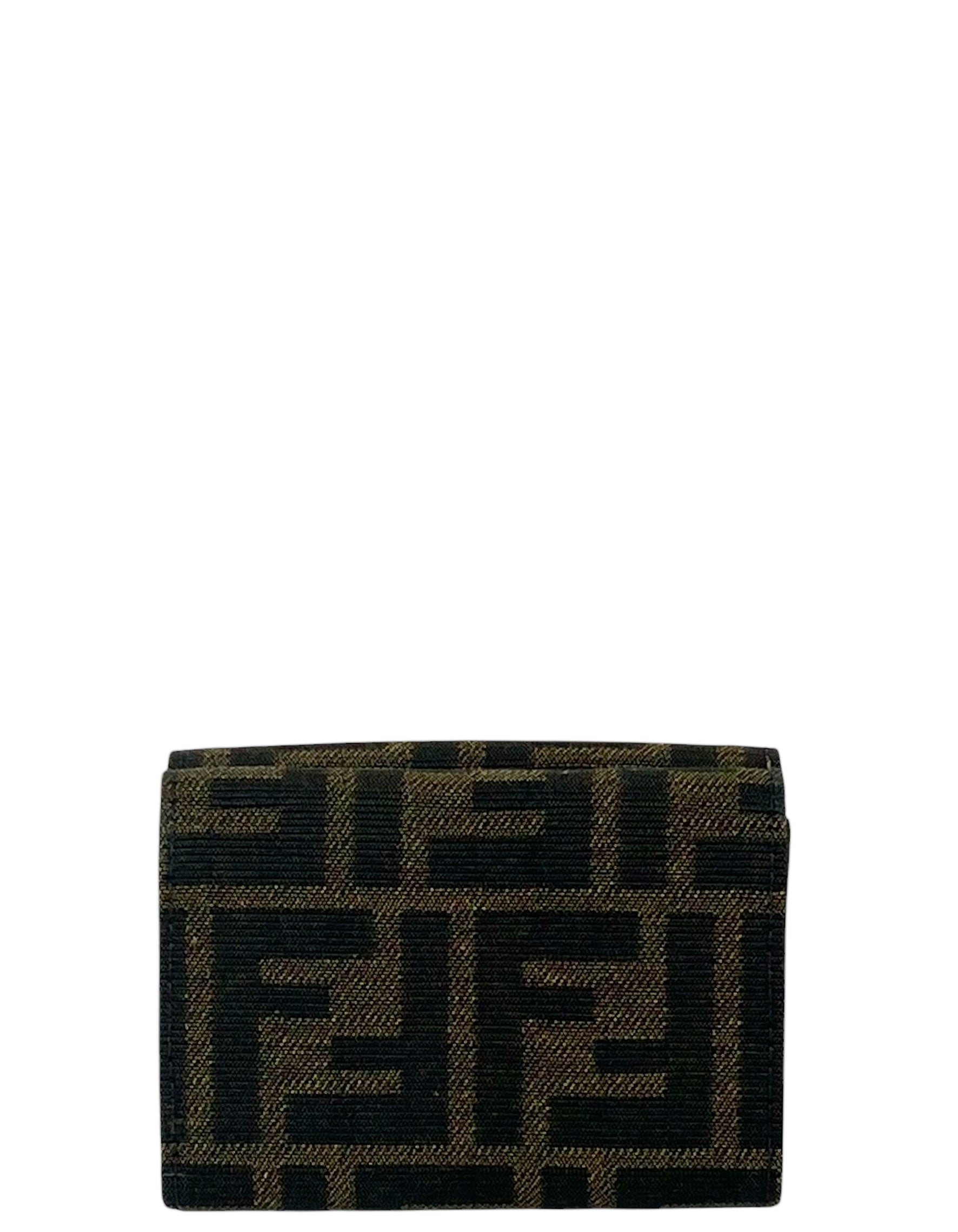 Fendi Monogram Micro Trifold Wallet