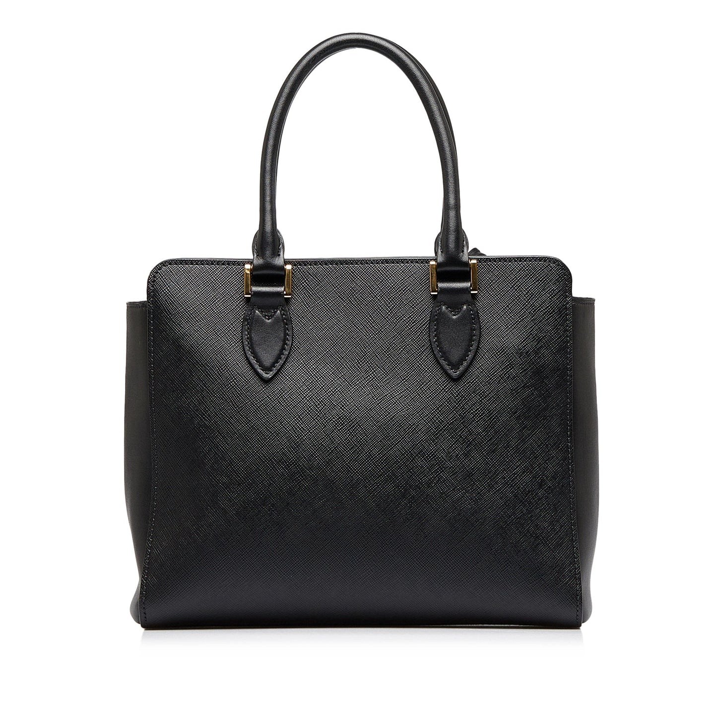 Prada Saffiano Black Soft Calfskin Luxury Handbag