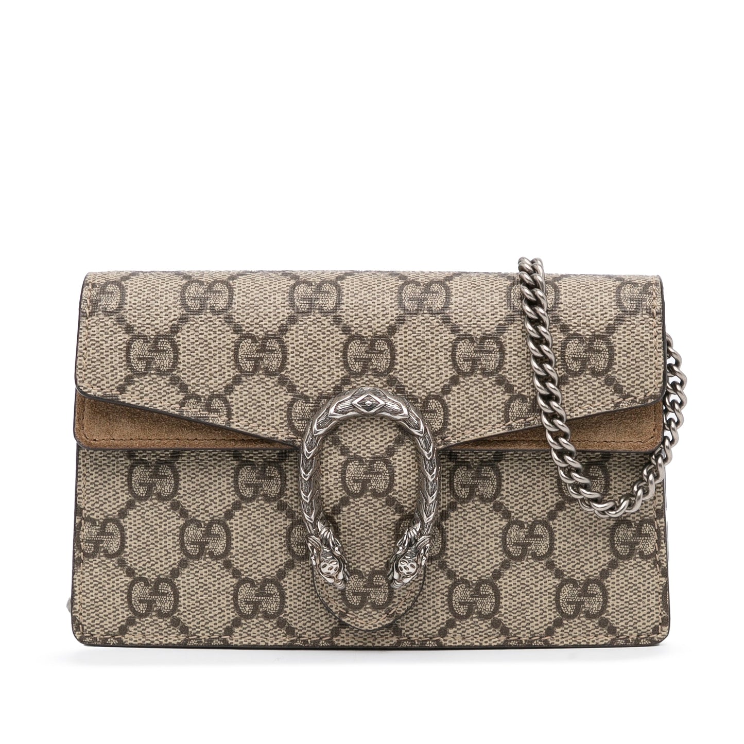 Gucci Dionysus Brown Canvas Chain Crossbody Style 1