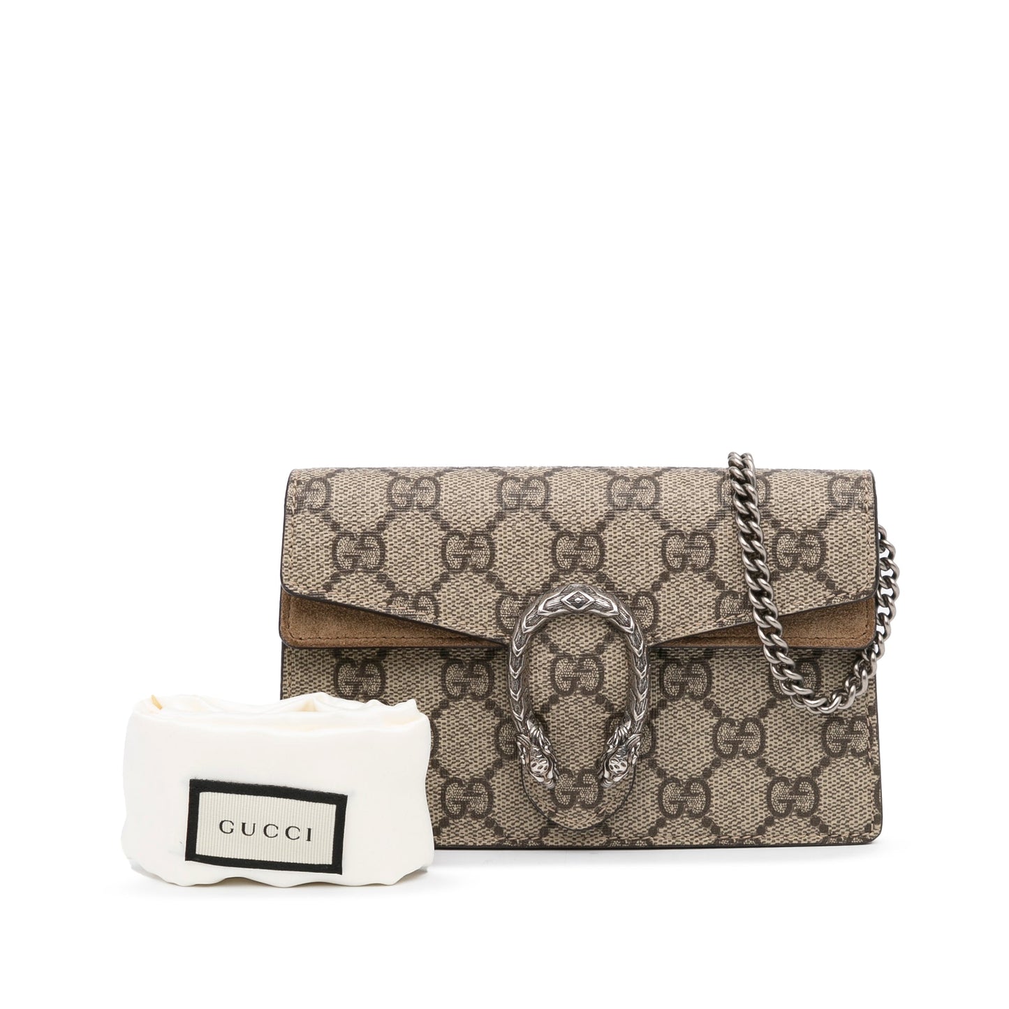 Gucci Dionysus Brown Canvas Chain Crossbody Style 1