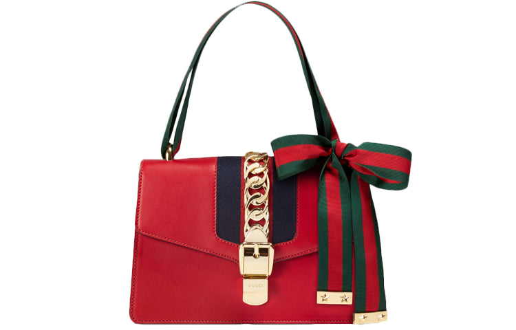Gucci Leather Shoulder Bag