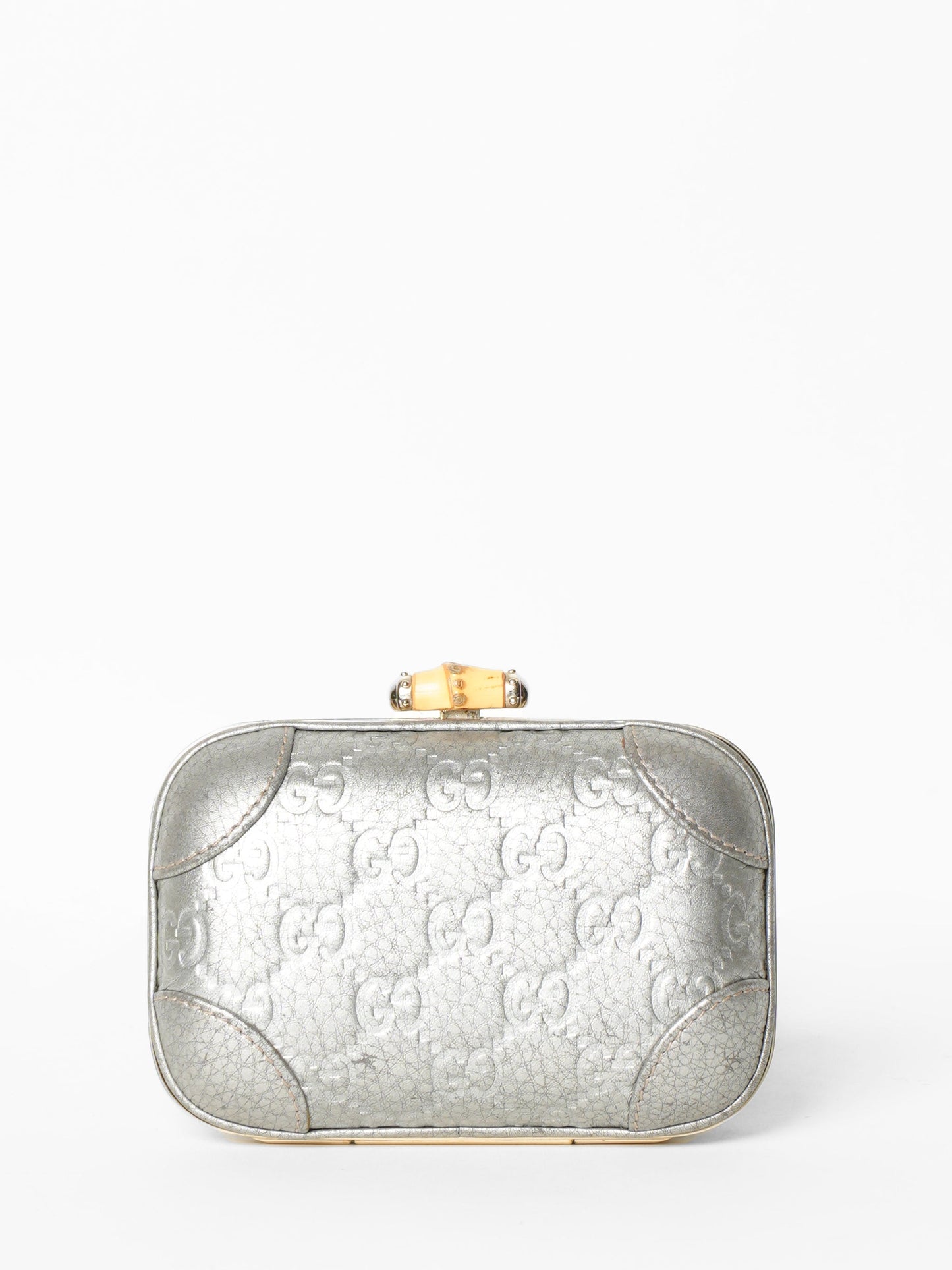 Gucci Lou Leather Clutch