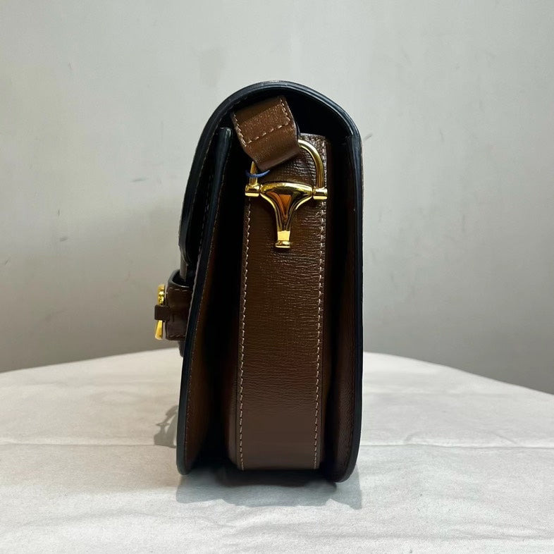 Gucci Horsebit Leather Crossbody Style 1