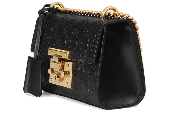 Gucci Chain Leather Shoulder Bag