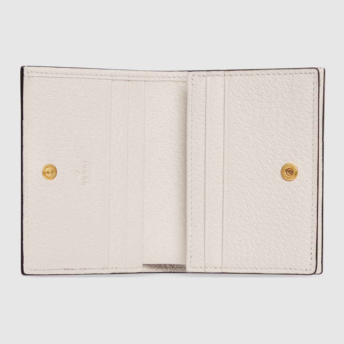 Gucci Ophidia Leather Case Wallet White