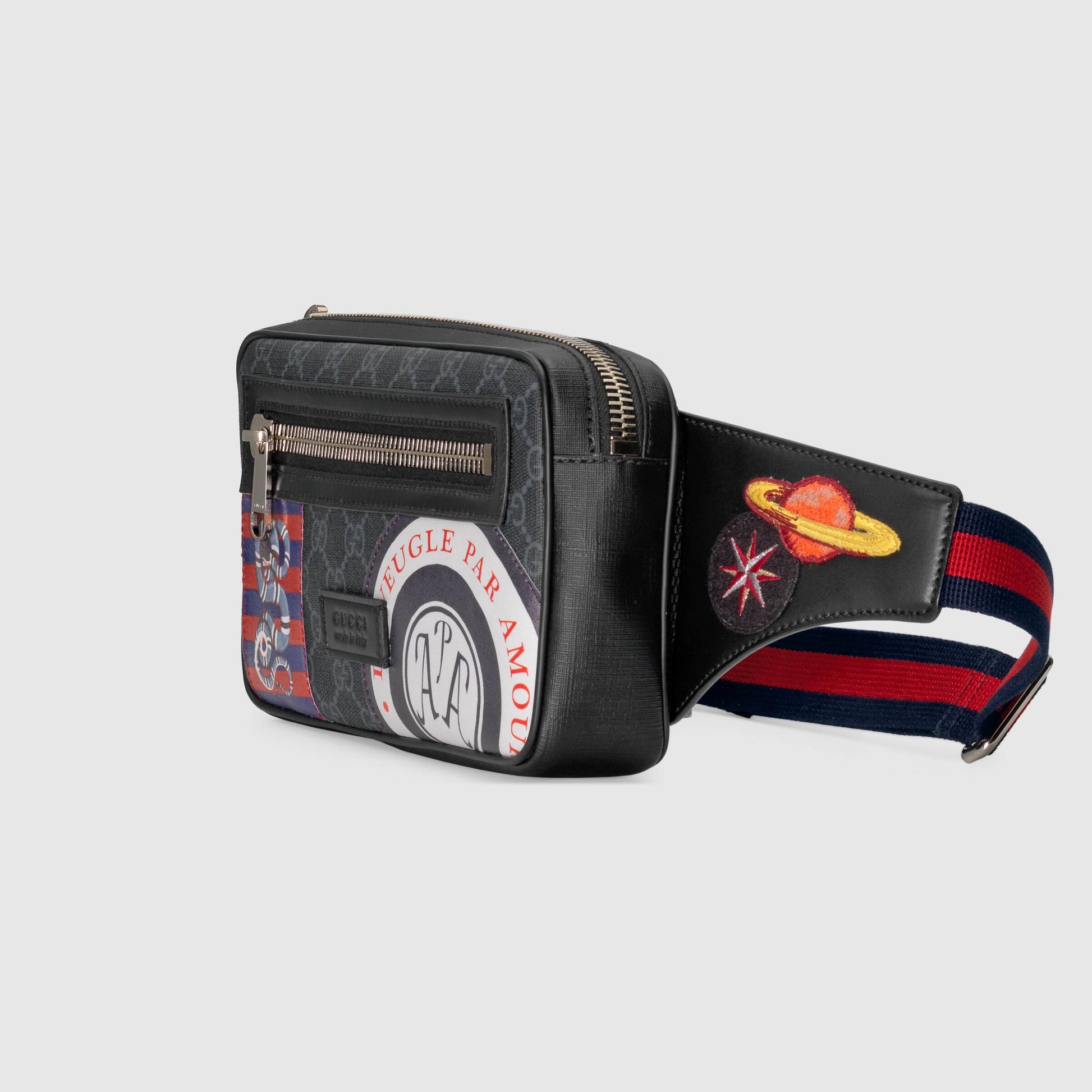 Gucci Monogram Leather Crossbody
