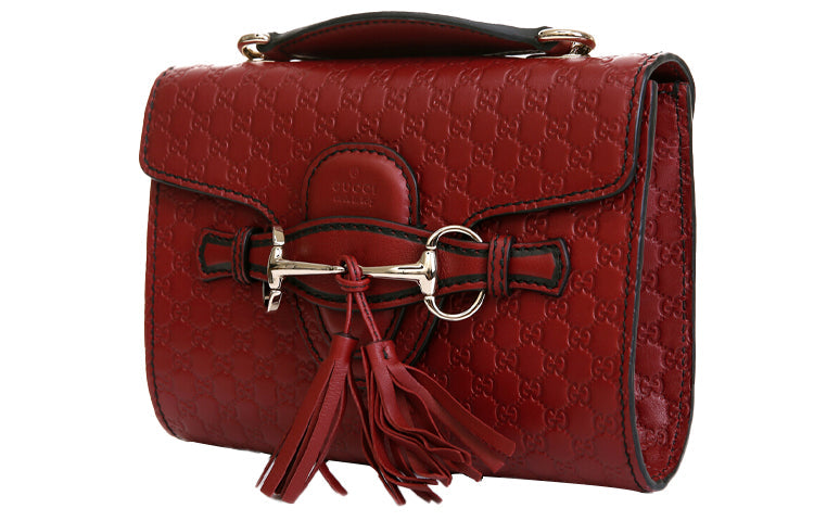 Gucci Chain Leather Shoulder Bag