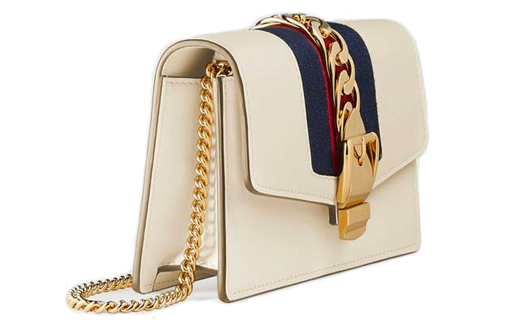 Gucci Chain Leather Shoulder Bag