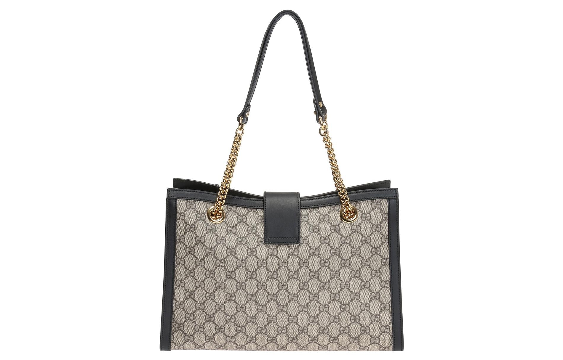 Gucci Chain Canvas Tote
