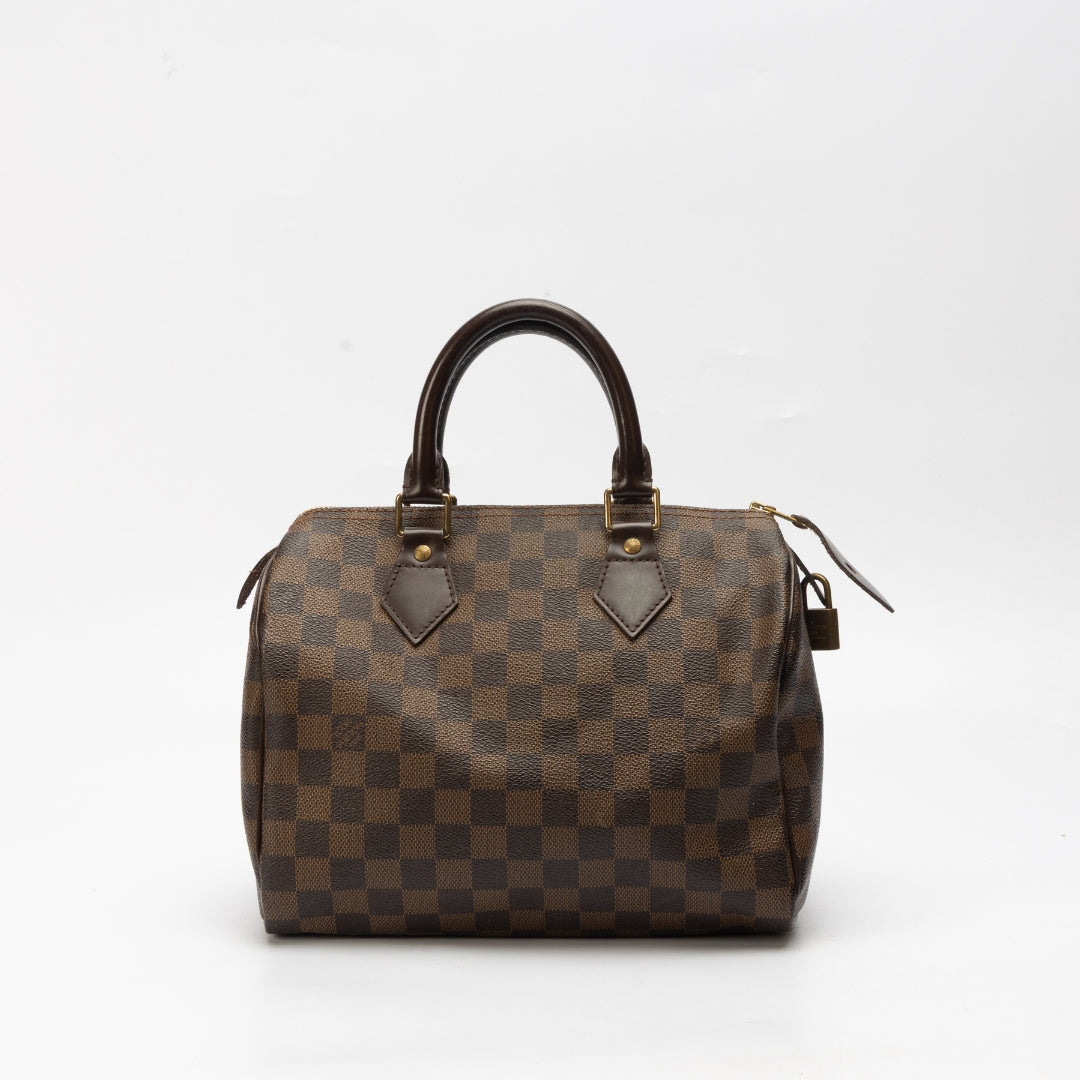 Louis Vuitton Damier Ebene Canvas 25 Bag
