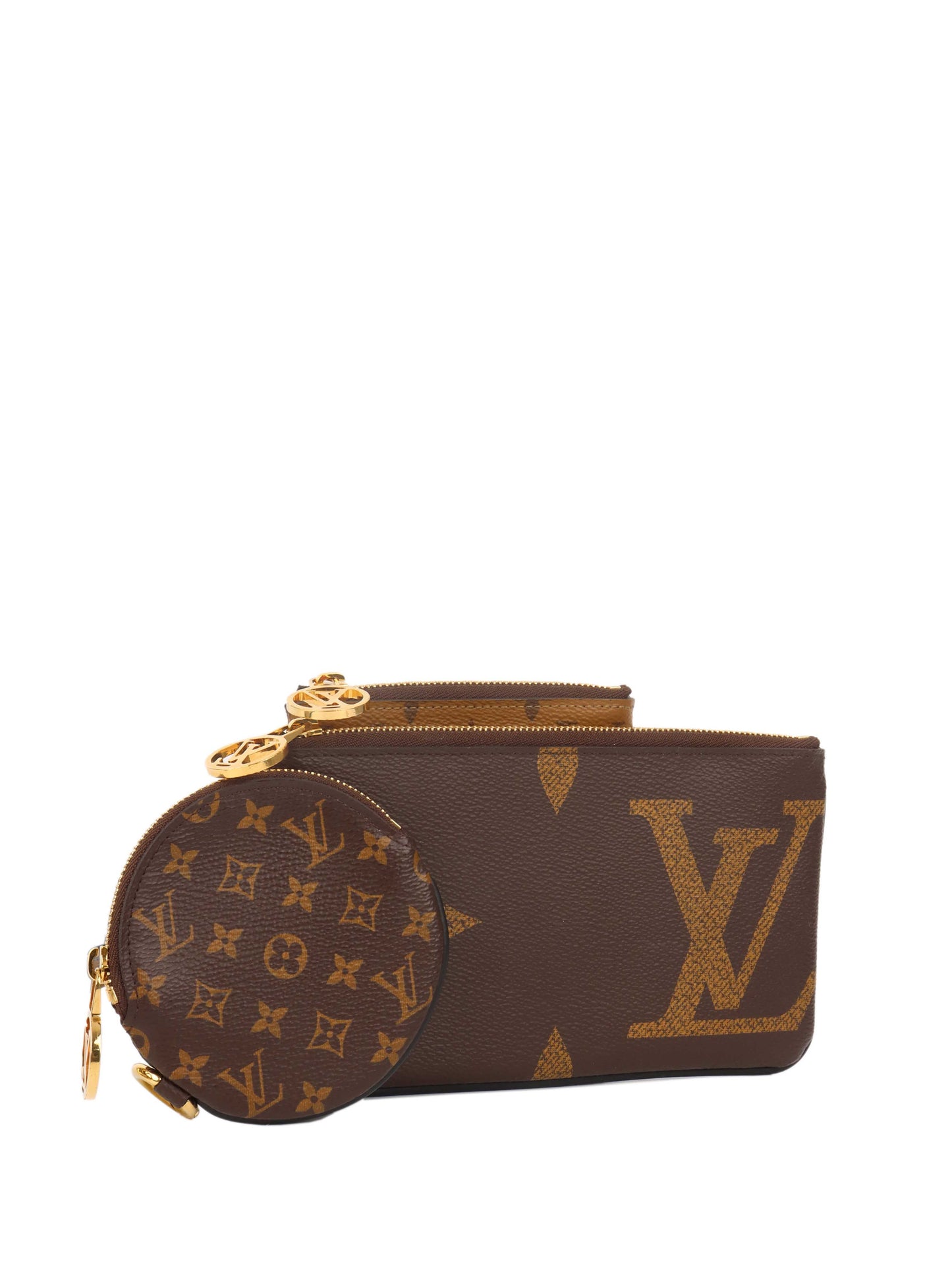Louis Vuitton Monogram Trio Pouch.