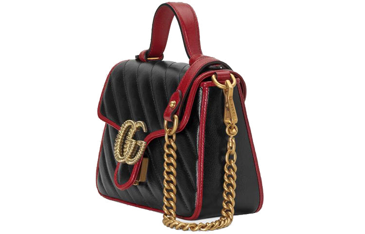 Gucci Chain Leather Shoulder Bag