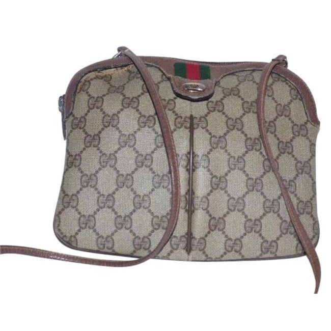 Gucci Leather Canvas Crossbody