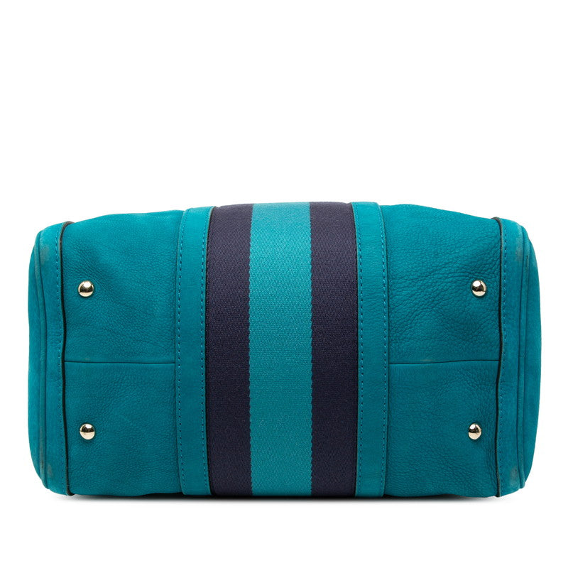 Gucci Sherry Line Suede Canvas 2way Bag