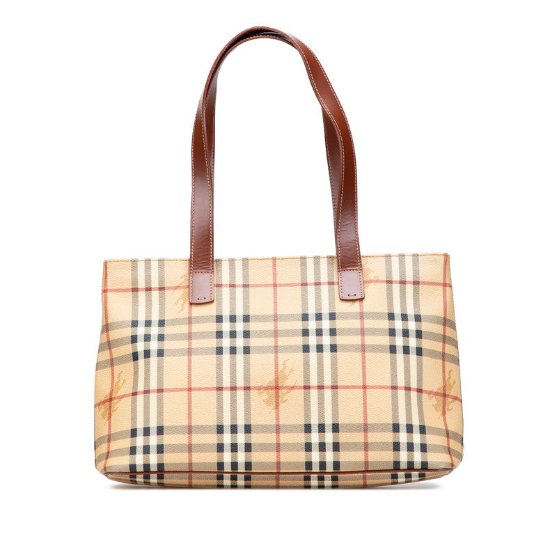 Burberry Shadow Horse Nova Check PVC 2way bag