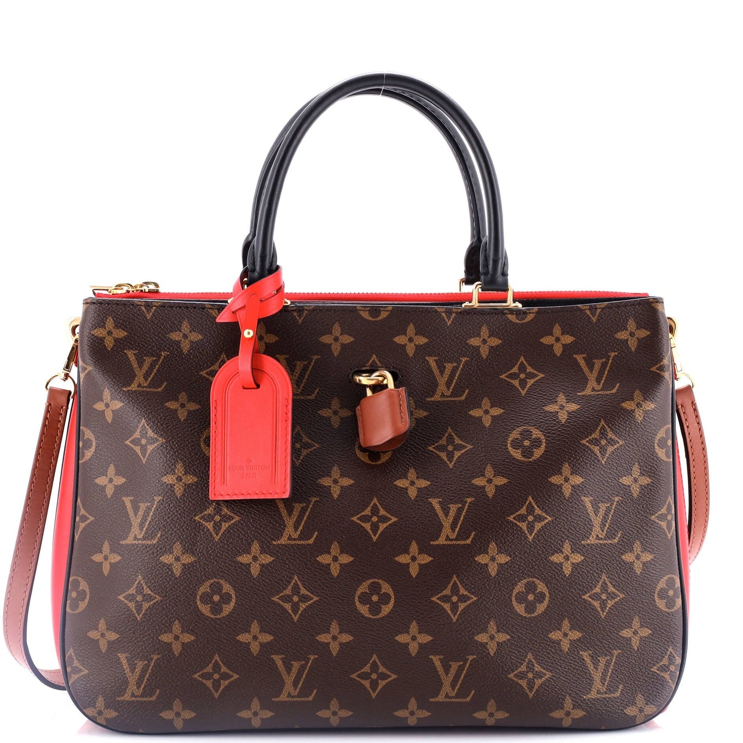 Louis Vuitton Millefeuille Handbag Monogram Canvas and Leather
