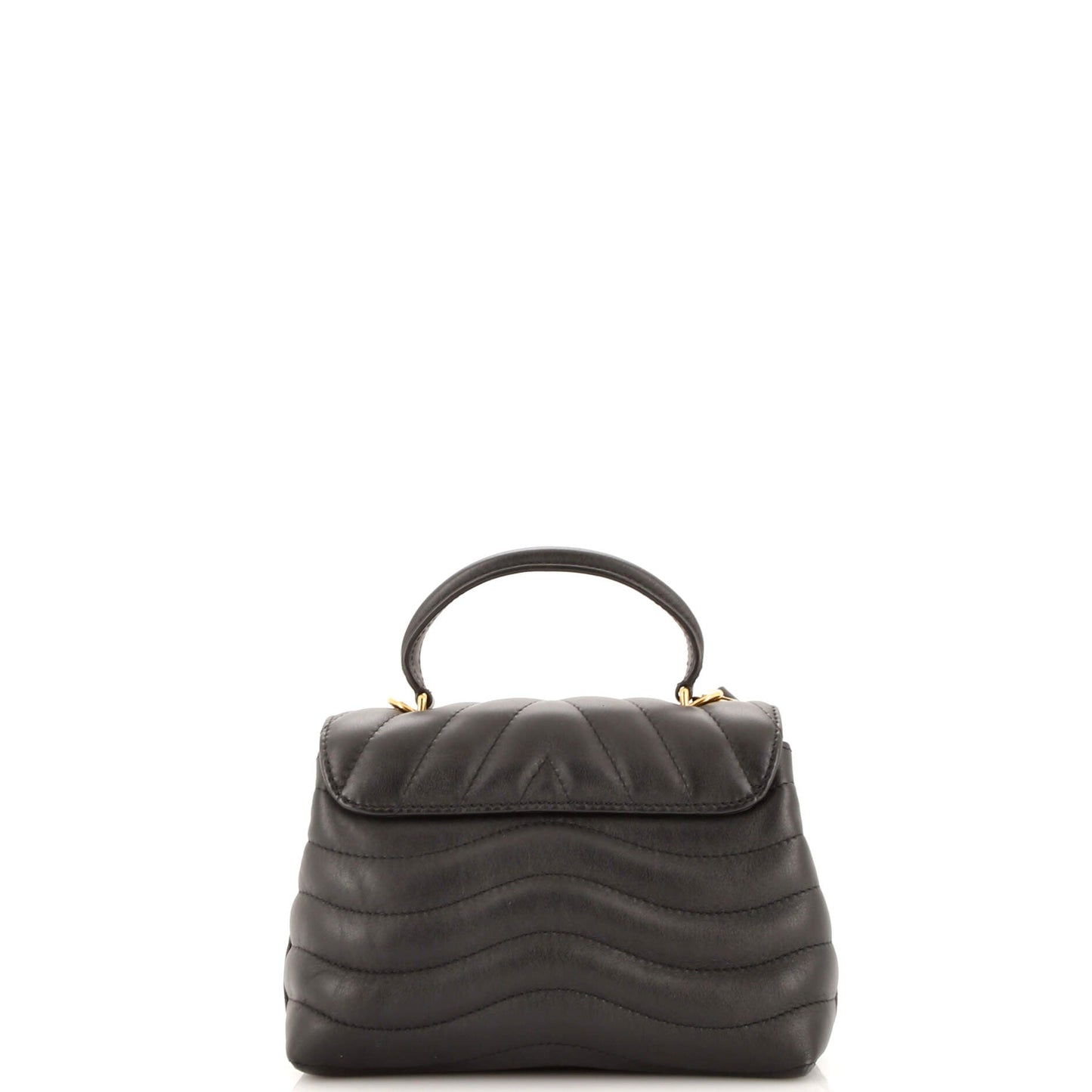Louis Vuitton New Wave Hold Me Top Handle Bag Quilted Leather