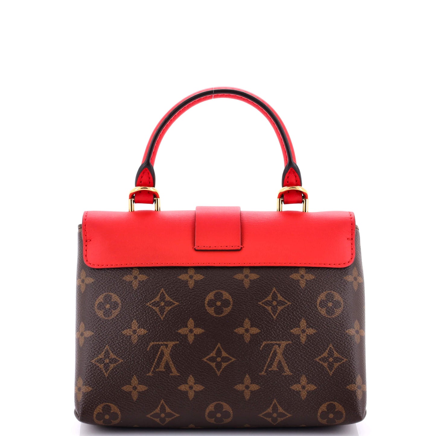 Louis Vuitton Locky Handbag Monogram Canvas with Leather BB