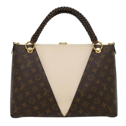 LOUIS VUITTON Monogram V Tote MM Tote Bag 2way M45273 LV 30668A