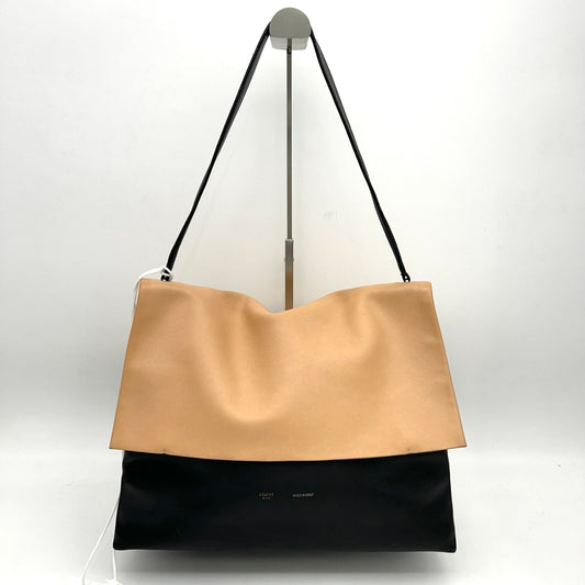 Luxury CELINE Calfskin All Soft Shoulder Bag Blush LA17319