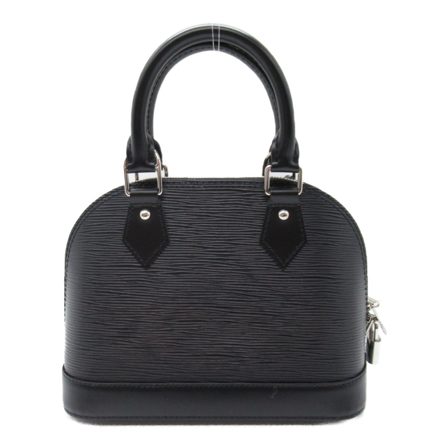 Louis Vuitton Alma BB Jacquard Strap Shoulder Bag (wood) Epi Black M59217