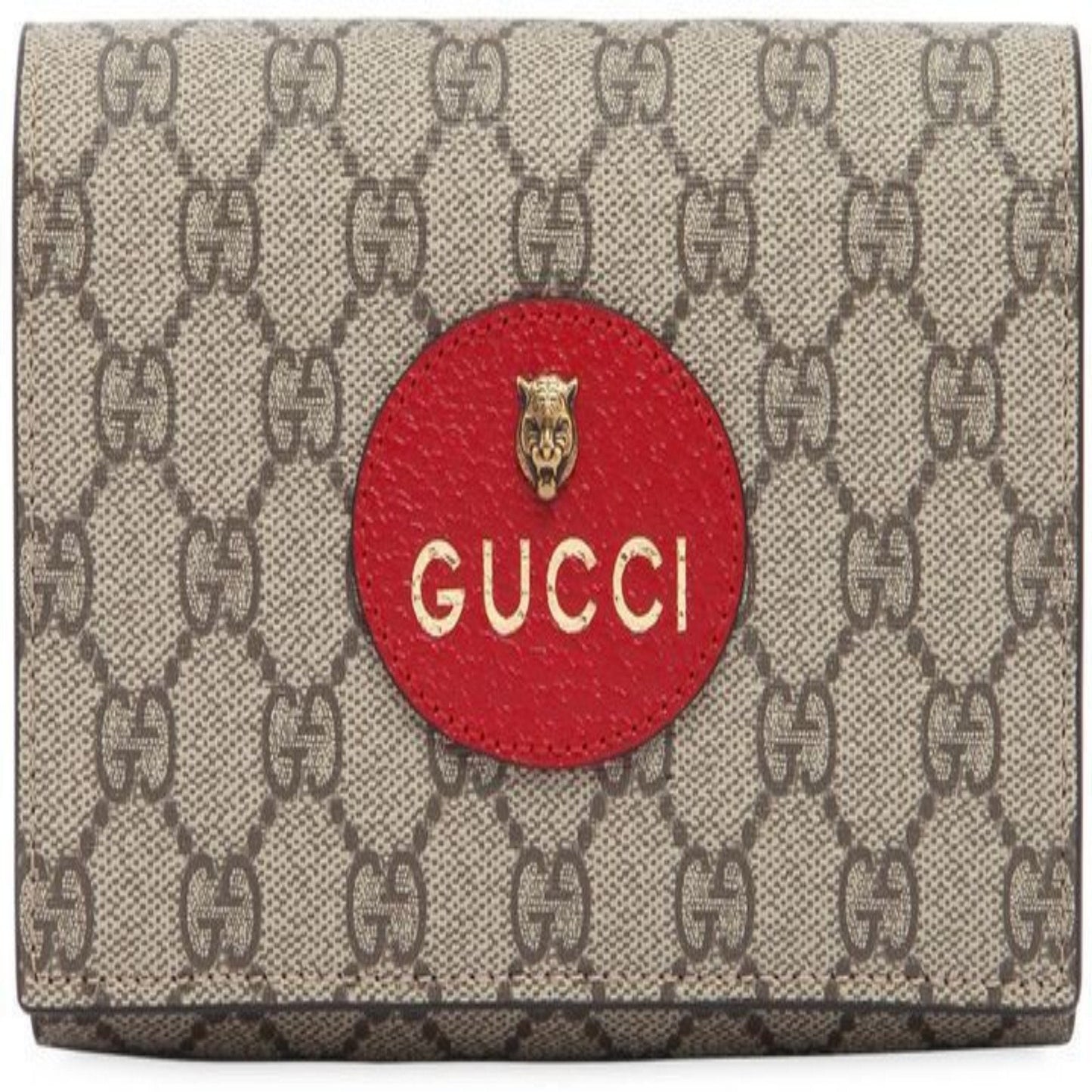 Gucci Neo Supreme Continental Wallet Red